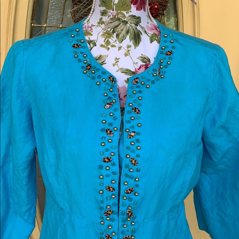 Ruby Road Blue Blazer - image 2